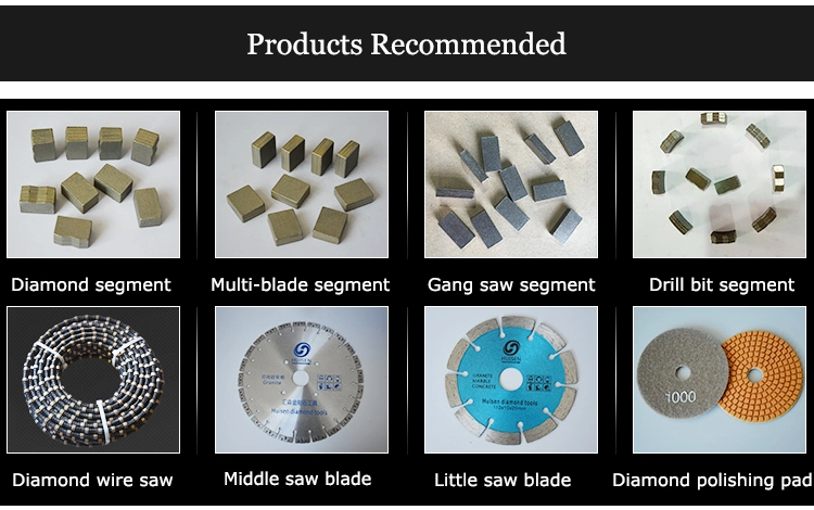 Best Quality Multi Cutting Saw Blade Segment Diamond Cutter Diamond Segment for Granite Sandstone
