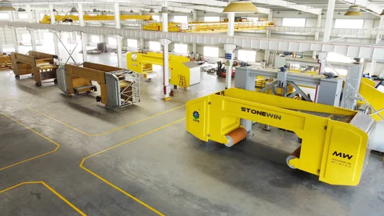 Multi-Diamant-Drahtsägen-Steinschneiden für gemischt geschnittenen Granit oder Luxusstein