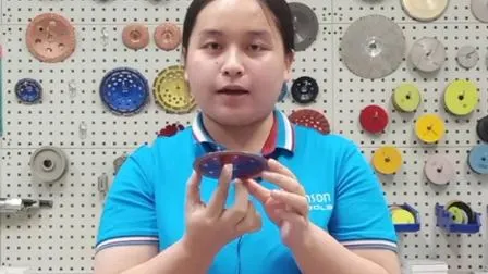 Großhandel hergestellt in China Superdünnes 4,5-Zoll-Mesh-Turbo-Diamantschneider-Sägeblatt zum Schneiden von Keramikfliesen-Marmor-Stein-Sägeblatt